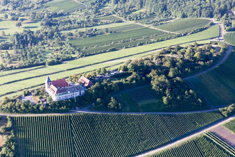 Burganlage des Schlossgut Neumagenheim im Ortsteil Treffentrill in Cleebronn im Bundesland Baden-Württemberg, Deutschland