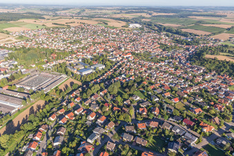 Dorfansicht in Sulzfeld im Bundesland Baden-Württemberg, Deutschland