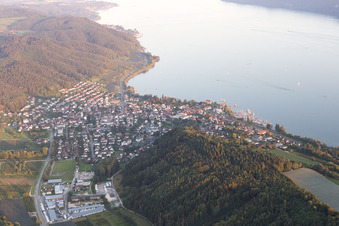Luftbild von Ortsteil Ludwigshafen in Bodman-Ludwigshafen im Bundesland Baden-Württemberg, Deutschland