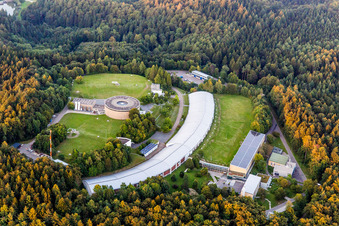 Verwaltungsgebäude der staatlichen Behörde Zweckverband Bodensee-Wasserversorgung in Überlingen im Ortsteil Nesselwangen im Bundesland Baden-Württemberg, Deutschland