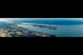 Panorama in Reichenau im Bundesland Baden-Württemberg, Deutschland