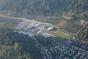 Sportplatz FC im Ortsteil Ludwigshafen in Bodman-Ludwigshafen im Bundesland Baden-Württemberg, Deutschland