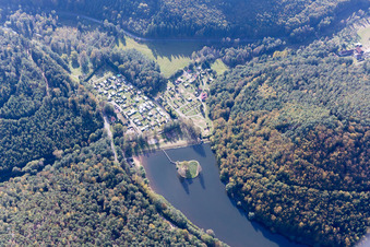 Lembach, Camping de Fleckenstein im Bundesland Bas-Rhin, Frankreich