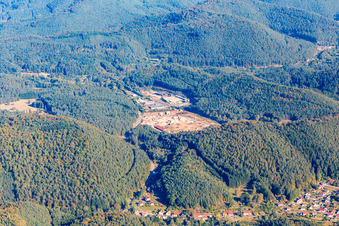 Industriegebiet Industriestr in Hinterweidenthal im Bundesland Rheinland-Pfalz, Deutschland
