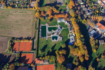 Schwimmpark Bellheim im Bundesland Rheinland-Pfalz, Deutschland