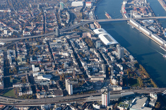 Rhein-Gallerie im Ortsteil Mitte in Ludwigshafen am Rhein im Bundesland Rheinland-Pfalz, Deutschland
