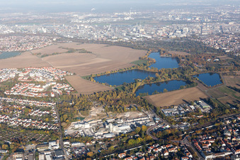 Willersinnweier im Ortsteil Oppau in Ludwigshafen am Rhein im Bundesland Rheinland-Pfalz, Deutschland