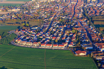 Am Maisfeld, Stresemannstr in Kandel im Bundesland Rheinland-Pfalz, Deutschland