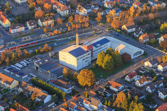 Eichenauer Gebäude in der Jahnstr in Kandel im Bundesland Rheinland-Pfalz, Deutschland