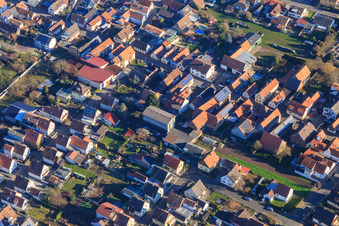Gartenstr in Steinweiler im Bundesland Rheinland-Pfalz, Deutschland