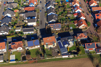 Ringstr im Ortsteil Hayna in Herxheim bei Landau im Bundesland Rheinland-Pfalz, Deutschland