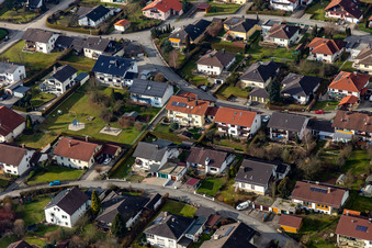 Ortsteil Aunham in Bad Birnbach im Bundesland Bayern, Deutschland von einer Drohne aus
