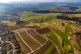 Luftaufnahme von Golfclub Bella Vista im Ortsteil Aunham in Bad Birnbach im Bundesland Bayern, Deutschland