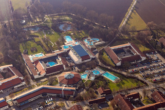 Ortsteil Aunham in Bad Birnbach im Bundesland Bayern, Deutschland aus der Luft