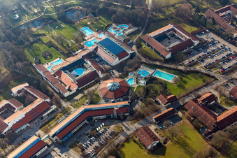 Ortsteil Aunham in Bad Birnbach im Bundesland Bayern, Deutschland vom Flugzeug aus