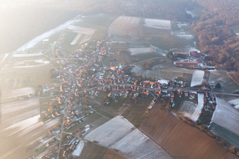 Retschwiller im Bundesland Bas-Rhin, Frankreich von oben