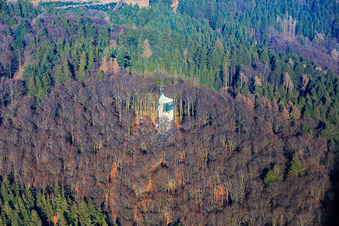 Kaiserturm im Ortsteil Gadernheim in Lautertal im Bundesland Hessen, Deutschland