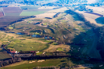 Brombachtal, Golfplatz im Ortsteil Kirchbrombach im Bundesland Hessen, Deutschland