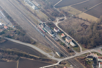 Lauterbourg, Bahnhof im Bundesland Bas-Rhin, Frankreich