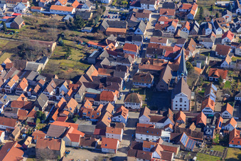 Katholische Kirche in Venningen im Bundesland Rheinland-Pfalz, Deutschland