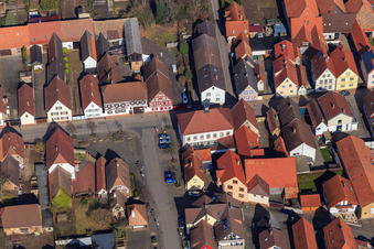 Rathaus der Ortsgemeinde Gommersheim im Bundesland Rheinland-Pfalz, Deutschland