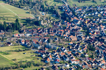 Schloss Obergrombach in Bruchsal im Bundesland Baden-Württemberg, Deutschland