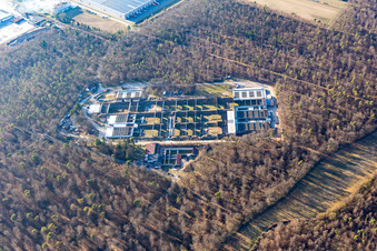 Luftbild von Schießanlage Philippsburg - SAPB GmbH & Co.KG im Bundesland Baden-Württemberg, Deutschland