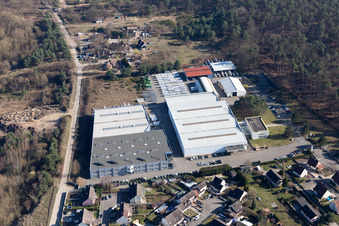 Mertzwiller im Bundesland Bas-Rhin, Frankreich von oben