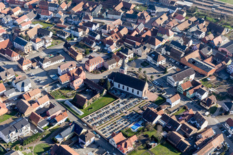 Mommenheim im Bundesland Bas-Rhin, Frankreich