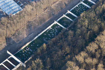 Luftbild von Paintball Achern Zum Schießstand im Ortsteil Fautenbach im Bundesland Baden-Württemberg, Deutschland