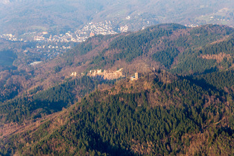 Burg Windeck im Ortsteil Riegel in Bühl im Bundesland Baden-Württemberg, Deutschland