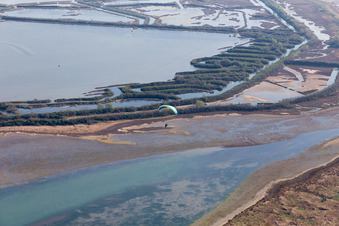 Caserma di Canal Muro im Bundesland Friaul-Julisch Venetien, Italien von oben