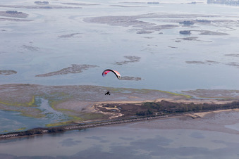 Caserma di Canal Muro im Bundesland Friaul-Julisch Venetien, Italien aus der Vogelperspektive