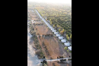 Luftbild von Cavallino-Treporti im Bundesland Venetien, Italien