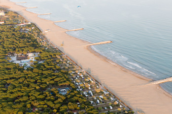 Ca' Pasquali im Bundesland Venetien, Italien von oben