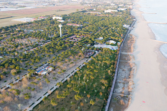 Ca' Ballarin im Bundesland Venetien, Italien von oben