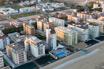 Luftbild von Ca' Costantini im Bundesland Venetien, Italien