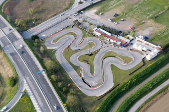 Luftbild von Cagnona im Bundesland Emilia-Romagna, Italien