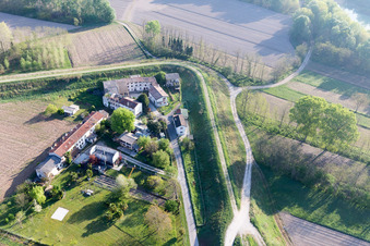 Luftbild von San Giorgio al Tagliamento-Pozzi im Bundesland Venetien, Italien