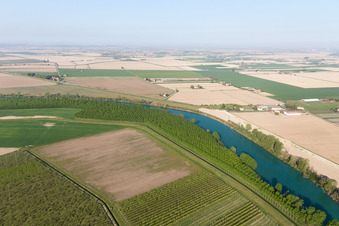 Luftaufnahme von San Filippo im Bundesland Venetien, Italien