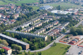 Luftaufnahme von San Vito al Tagliamento im Bundesland Pordenone, Italien