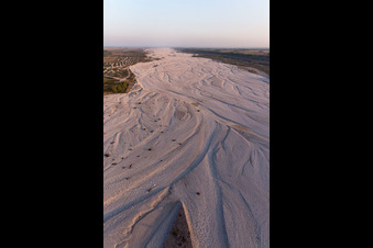 Vajont im Bundesland Pordenone, Italien aus der Vogelperspektive