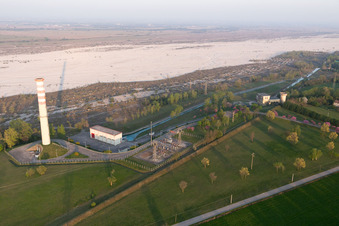 San Leonardo im Bundesland Friaul-Julisch Venetien, Italien von oben