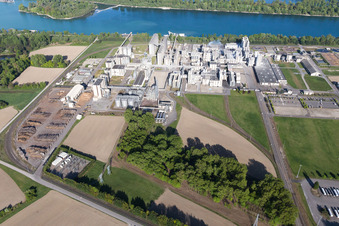 Beinheim im Bundesland Bas-Rhin, Frankreich von einer Drohne aus