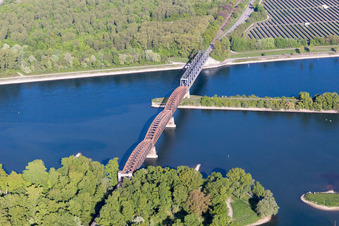Beinheim im Bundesland Bas-Rhin, Frankreich von oben gesehen