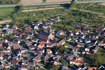 St. Cyriak im Ortsteil Unzhurst in Ottersweier im Bundesland Baden-Württemberg, Deutschland