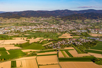 Luftbild von Bühl im Bundesland Baden-Württemberg, Deutschland