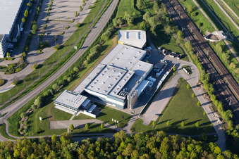 Luftbild von Bada in Bühl im Bundesland Baden-Württemberg, Deutschland