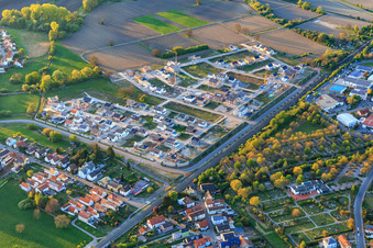 Neubaugebiet Paul-Klee-Ring und Franz-Marc-Ring in Wörth am Rhein im Bundesland Rheinland-Pfalz, Deutschland