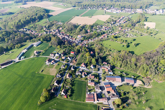Drachenbronn-Birlenbach im Bundesland Bas-Rhin, Frankreich von oben